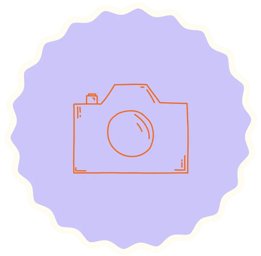 Icon Fotografie Badge